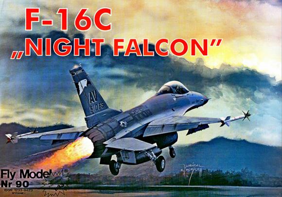 Истребитель Lockheed Martin F-16C Night Falcon