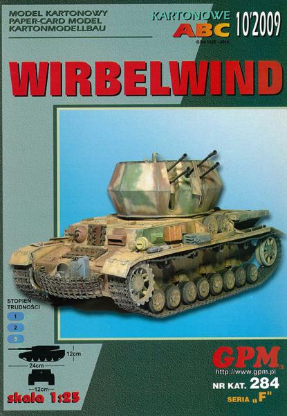 Зенитная САУ Flakpanzer IV Wirbelwind