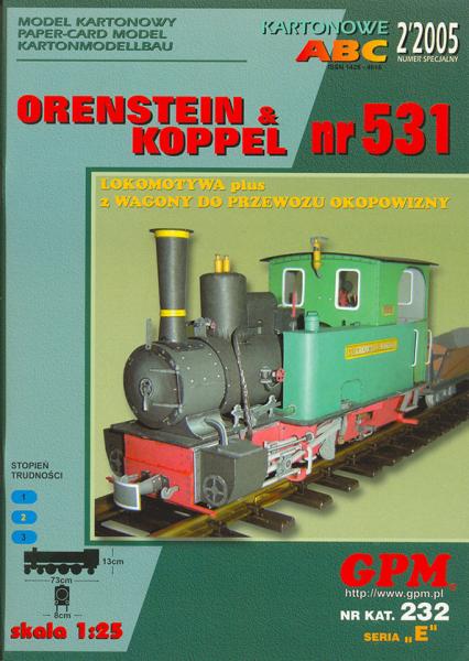 Паровоз Orenstein & Koppel nr.531