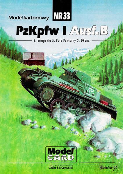 Легкий танк SdKfz-101 PzKpfw I