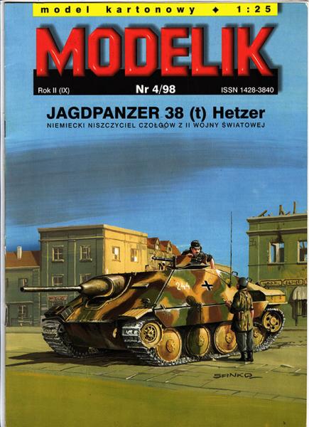 САУ SdKfz-138-2 Jagdpanzer 38t Hetzer