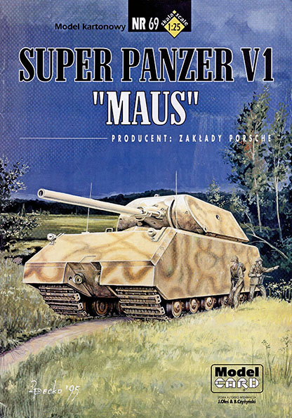 Сверхтяжелый танк PzKpfw VIII Maus (1944)