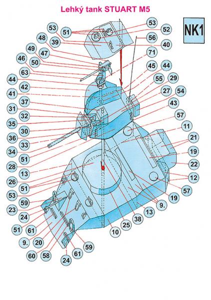 Легкий танк M-5 Stuart