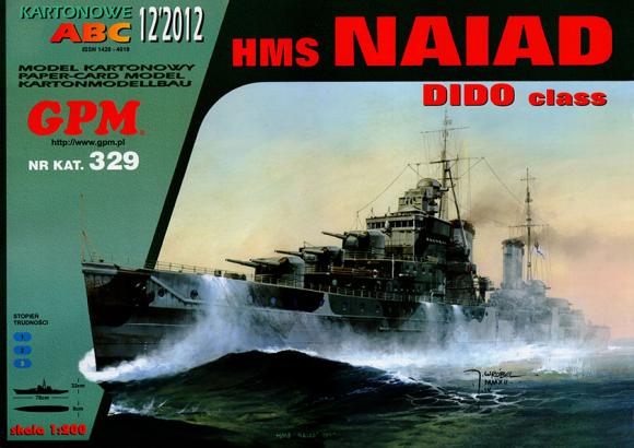 Легкий крейсер HMS Naiad