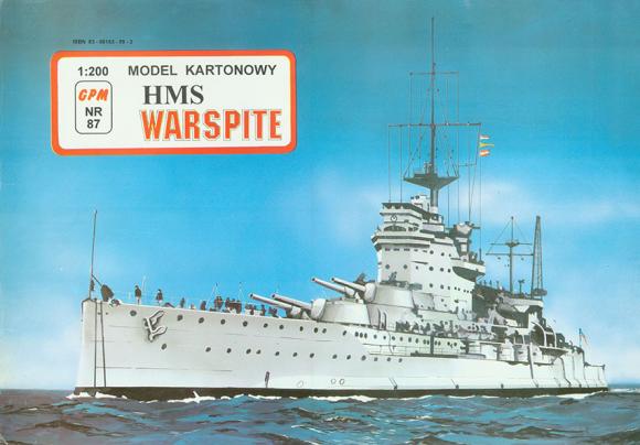 Линкор HMS Warspite