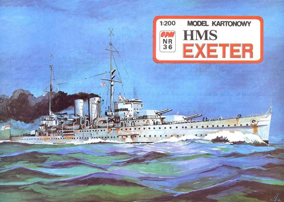 Тяжелый крейсер HMS Exeter