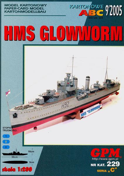 Эсминец HMS Glowworm