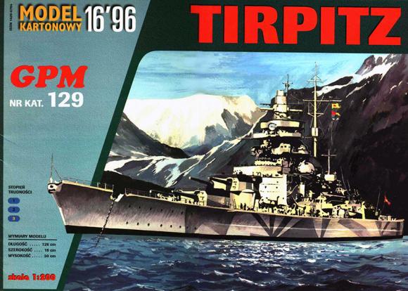 Линкор DKM Tirpitz