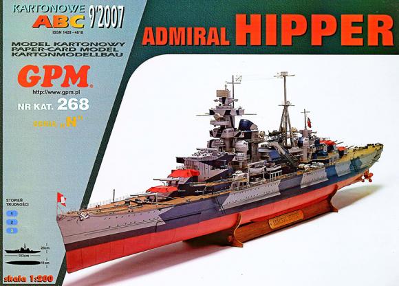 Тяжелый крейсер Admiral Hipper