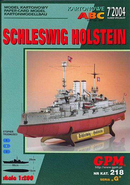 Эскадренный броненосец Schleswig Holstein