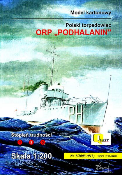 Торпедный катер ORP Podhalanin