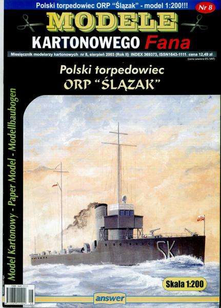 Торпедоносец ORP Slazak