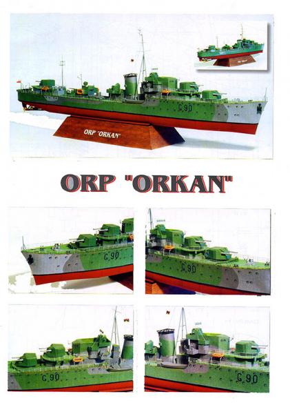 Эсминец ORP Orkan