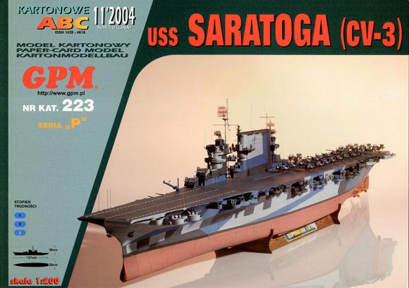 Авианосец USS Saratoga