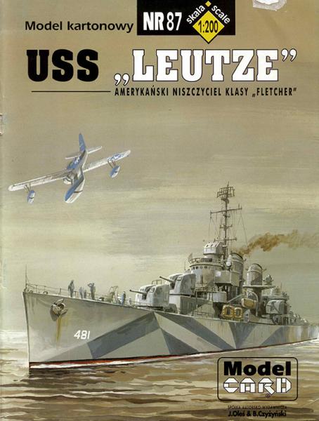 Эсминец USS Leutze DD-481