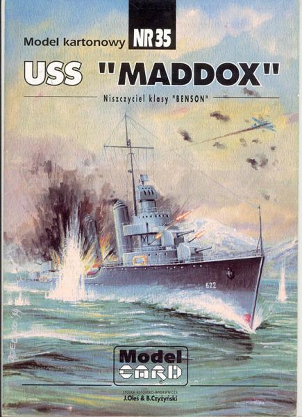 Эсминец USS Maddox