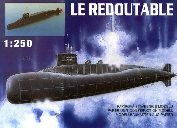 Атомная подводная лодока Le Redoutable