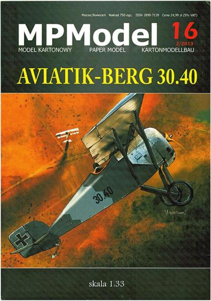 Истребитель Aviatik Berg 30-40 (1918)