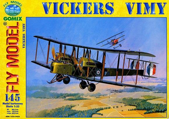 Бомбардировщик Vickers FB-27 Vimy