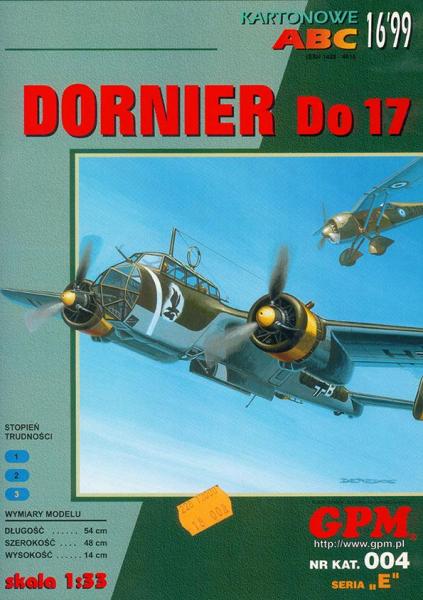 Бомбардировщик Dornier Do-17Z-2 (1938)