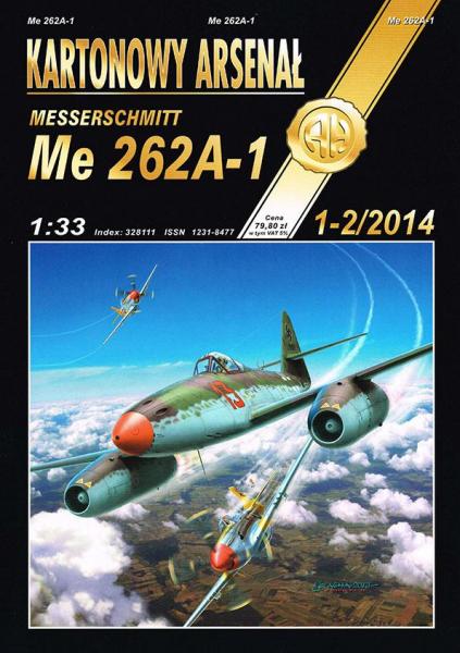 Истребитель Messerschmitt Me-262A-1 Schwalbe