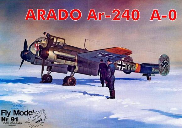 Разведчик Arado Ar-240 A0