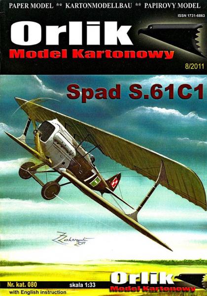 Истребитель Spad S-61 CI