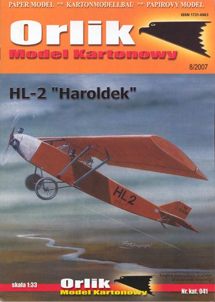 Легкий самолет Medwecki HL-2 Haroldek