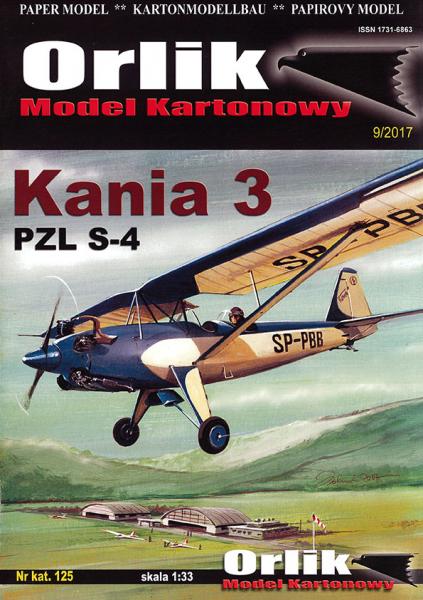 Легкий самолет PZL S-4 Kania-3