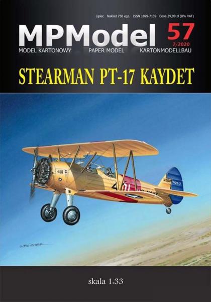 Учебно-тренировочный самолет Boeing Stearman PT-17 Kaydet