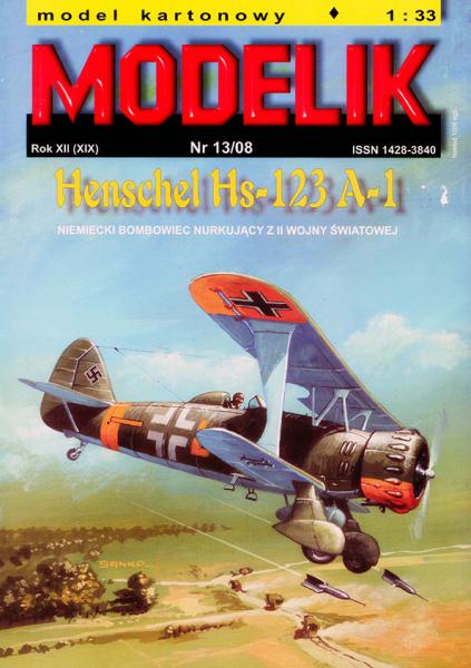 Бомбардировщик Henshel HS-123 (1935)