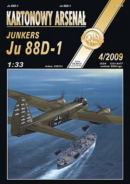 Бомбардировщик Junkers Ju 88D-1