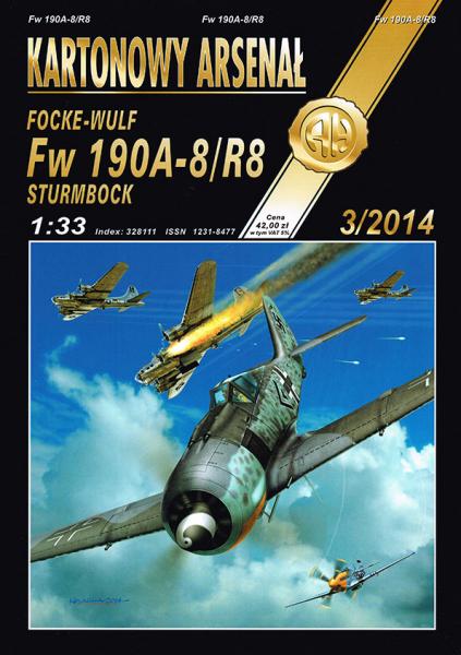 Истребитель Focke-Wulf FW-190A-8