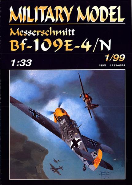 Истребитель Messerschmitt Me-109E-4 (1939)