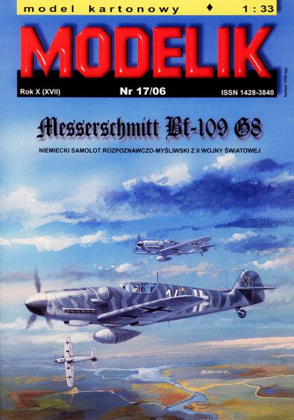 Истребитель Messerschmitt Me-109G-8