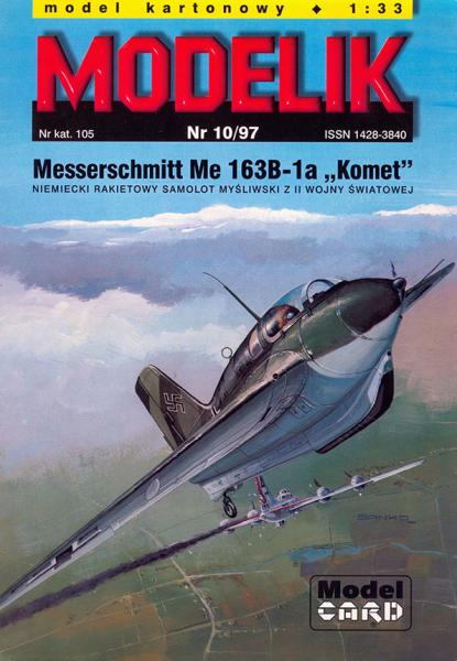 Истребитель Messerschmitt Me-163B-1A Komet