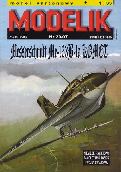 Истребитель Messerschmitt Me-163B-1A Komet