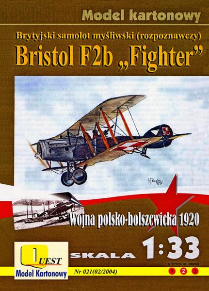 Истребитель Bristol F-2B Fighter (1917)