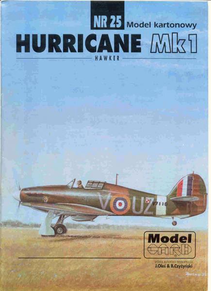 Истребитель Hawker Hurricane Mk-I