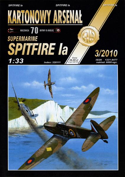 Истребитель Supermarine Spitfire Mk-Ia