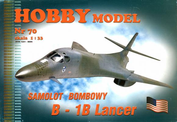 Бомбардировщик Rockwell B-1B Lancer (1974)