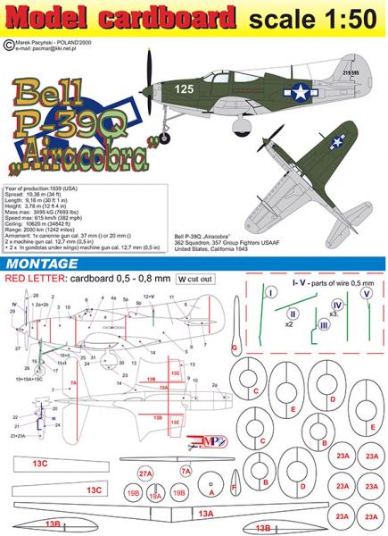 Истребитель Bell P-39 Airacobra