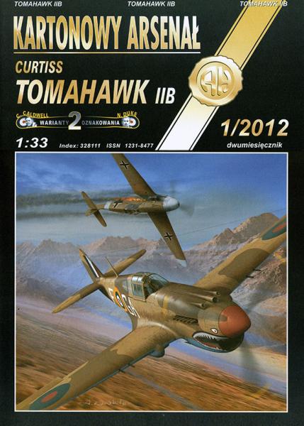 Истребитель Curtiss P-40 Tomahawk IIB