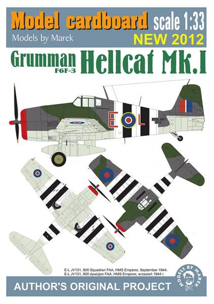 Истребитель Grumman F6F-3 Hellcat