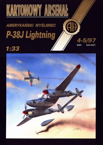 Истребитель Lockheed P-38J Lightning