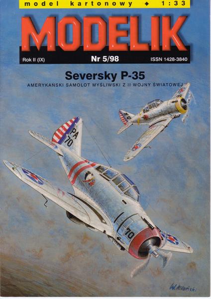 Истребитель Seversky P-35