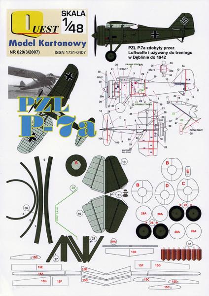 Истребитель PZL P-7A