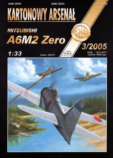 Истребитель Mitsubishi A6M2 Zero