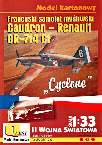 Истребитель Caudron-Renault CR-714 C1