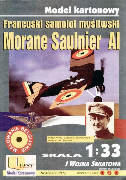 Истребитель Morane-Saulnier AI